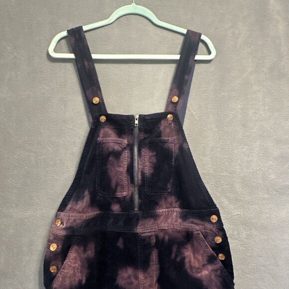 Anthropologie Black and Orange Women Jeans Overalls - Picture 7 of 16